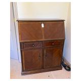 Vintage Wooden Secretary Desk