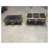 Pair Of vintage Trunks