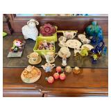 Knick-Knack Shelf And Contents