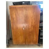 Large Wood Cabinet