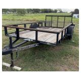 12' Dove Tail with Ramp