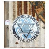 Dodge Brothers Sign