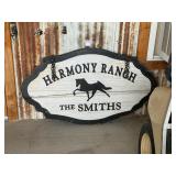 Harmony Ranch Sign