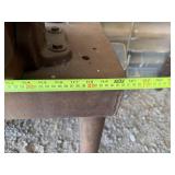 Metal Worktable w/ Vice