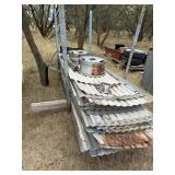 Corrugated Metal Sheets & Rack