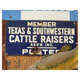 Texas Cattle Raisers Sign