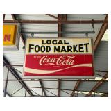 Local Food Market/Coca Cola Sign