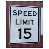 Speed Limit & Payment of Toll Road Signs