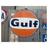 Vintage Gulf Sign
