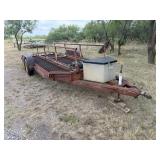 18' Dove Tail Trailer