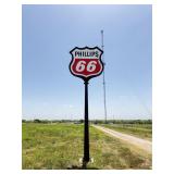 Phillips 66 Station Sign & Pole