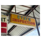 State Inspection Sign