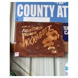 Bowie Jackrabbit Sign
