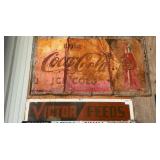 Victor Feeds & Metal Sign