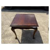 Lane Wood Claw Foot Side Table