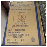 Round Accent Table NIB