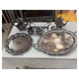 Silver Plated Serving Set