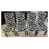 Zebra Print Chairs
