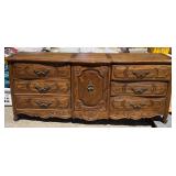French Provincial Wood Dresser