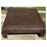 Square Wooden Coffee Table