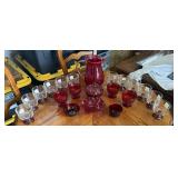 Ruby Red Glassware