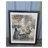 'La Marchande de Fleurs' Print