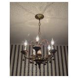 Delicate Rose Accent Chandelier
