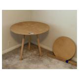 Pressed Wood Round Tables