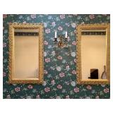 Pair of Ornate Framed Mirrors