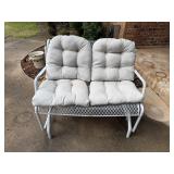 Outdoor Loveseat Glider