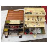 Fishing Poles, Lures, & Tackle Boxes