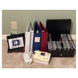 Binders, CDs, Electronics
