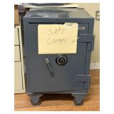 Texas Lock & Key Co Floor Safe on Casters