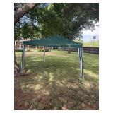 Green Top Canopy Tent