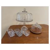 Cake Stands, Butter Dishes