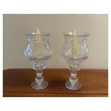 Lead Crystal Candle Holders