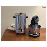 Stand Mixer, Percolator