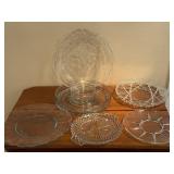 Glass Serving Platters