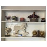 Brownie Junior, Rocking Horse, Globes, Etc.
