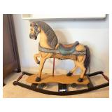 Wooden Rocking Horse