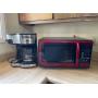 Microwave and Coffee maker