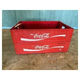 2 coke trays/basket