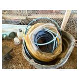 Pex, Blue ~1000ft, Yellow ~200ft, Rubber Maid Tub