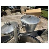 Aluminum Steamer, Pot, Sifter, Aluminum Bowl, Pan