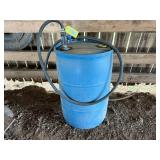 50 Gallon Water Barrel w/ Shut Off Hose
