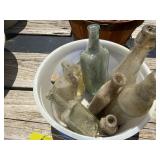 Vintage Medicine Bottles, Misc Bottles, 2 Aluminum