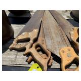 5 Hand Saws, 2 Miter Saws