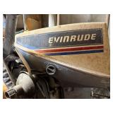 Evinrude Boat Motor with Fuel Tank