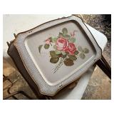 7 Antique TV Trays and Stands