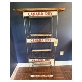 Vintage Canada Dry Wire rack
